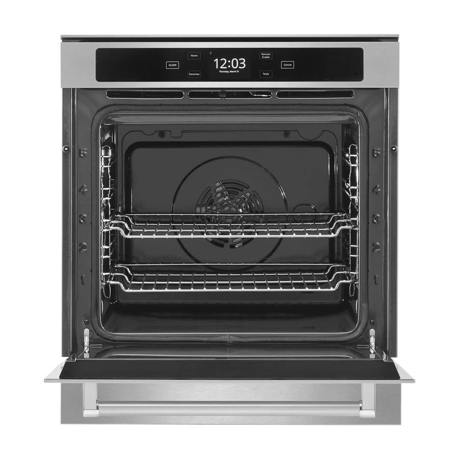 24" Smart Single Wall Oven with True Convection - (KOSC504PPS) - KITCHENAID