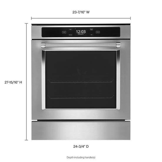 24" Smart Single Wall Oven with True Convection - (KOSC504PPS) - KITCHENAID