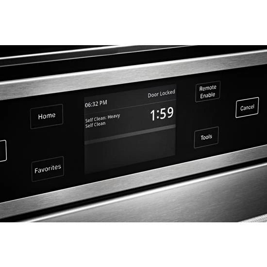24" Smart Single Wall Oven with True Convection - (KOSC504PPS) - KITCHENAID