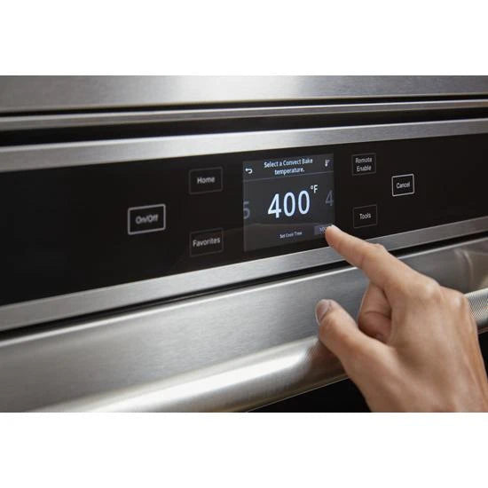 24" Smart Single Wall Oven with True Convection - (KOSC504PPS) - KITCHENAID