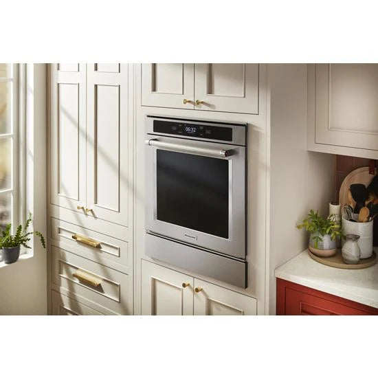 24" Smart Single Wall Oven with True Convection - (KOSC504PPS) - KITCHENAID