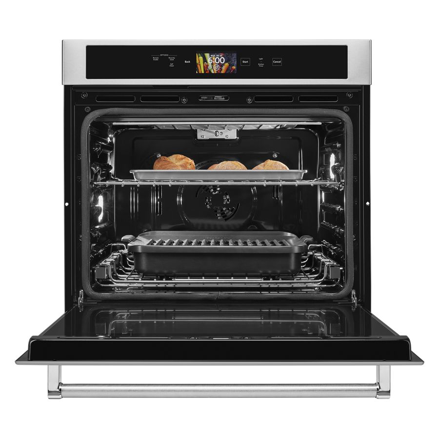Smart Oven+ 30" Single Oven with Powered Attachments - (KOSE900HSS) - KITCHENAID