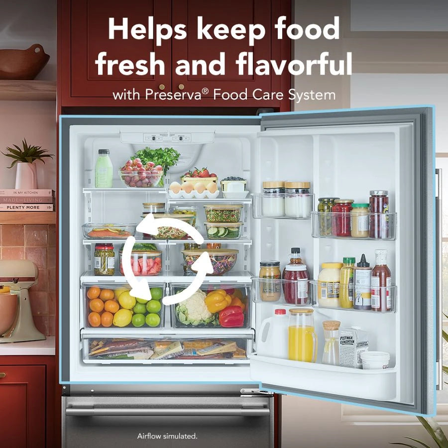 19 Cu. Ft. 30-Inch Standard-Depth Bottom Mount Refrigerator with Right Door Swing - (KRBR130SPS)