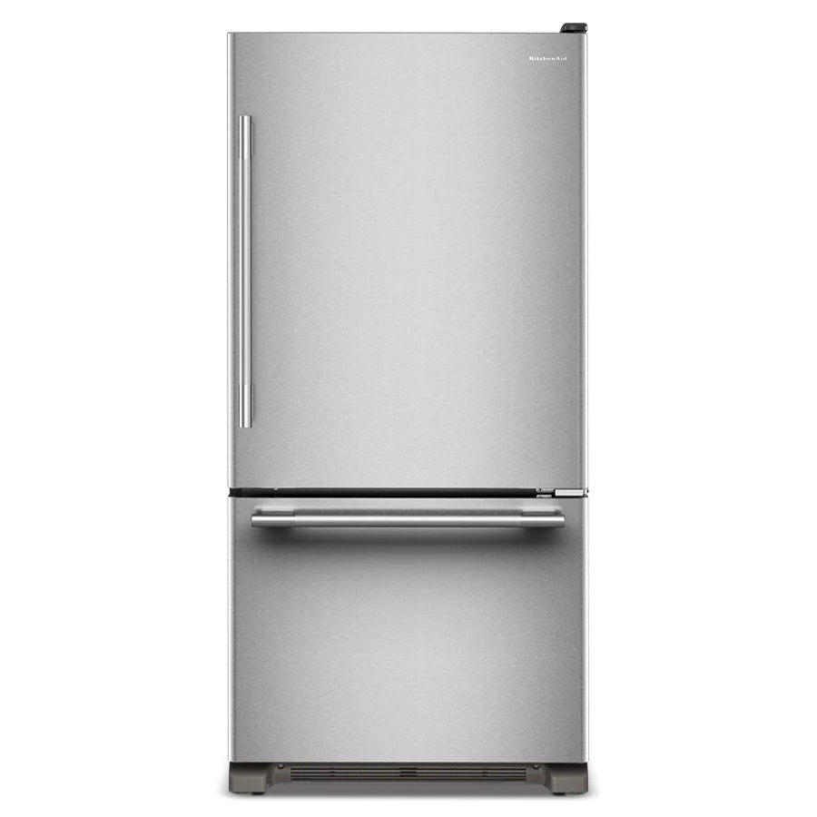 22 Cu. Ft. 33-Inch Standard-Depth Bottom Mount Refrigerator with Right Door Swing - (KRBR133SPS)