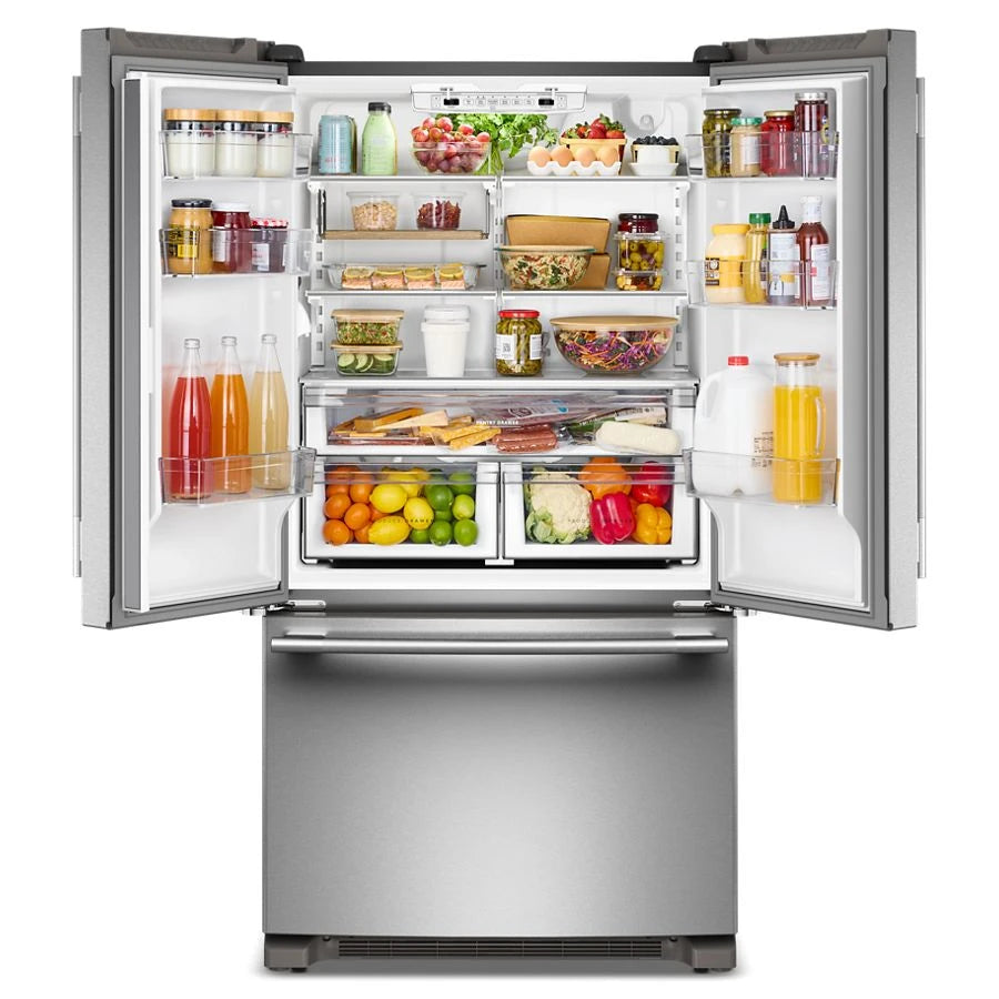 20 Cu. Ft. 36-Inch Counter-Depth French Door Refrigerator with Internal Water Dispenser - (KRFC136SPS)
