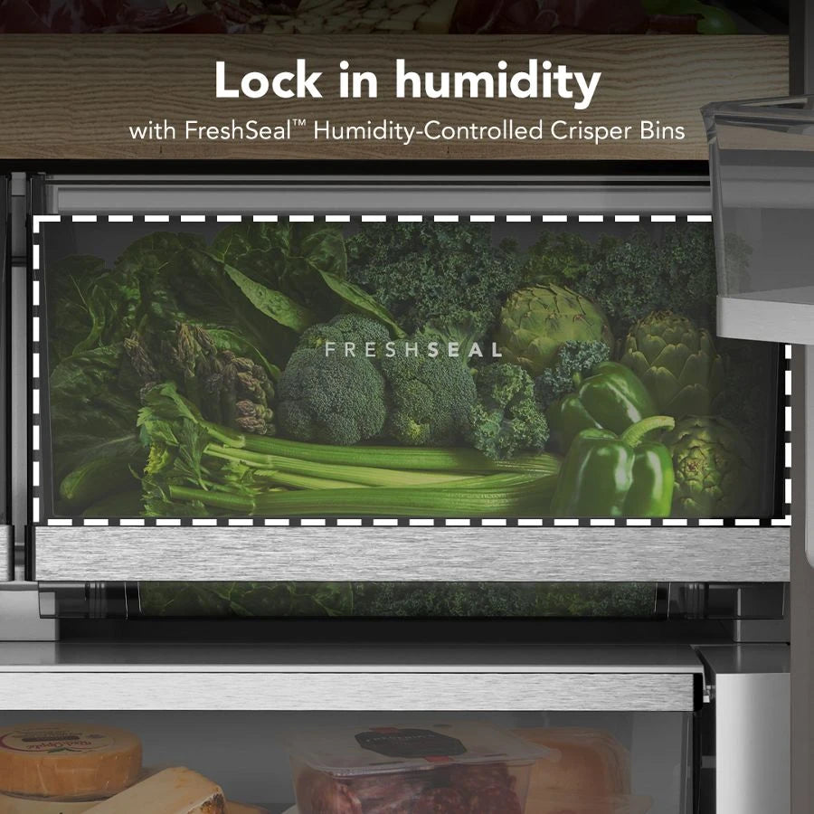 Counter-Depth French Door Refrigerator with Internal Water Dispenser - (KRFC236SJP)