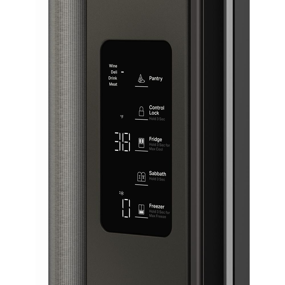 36" Counter-Depth French Door Refrigerator with Interior Dispense - (KRFC336SBE)