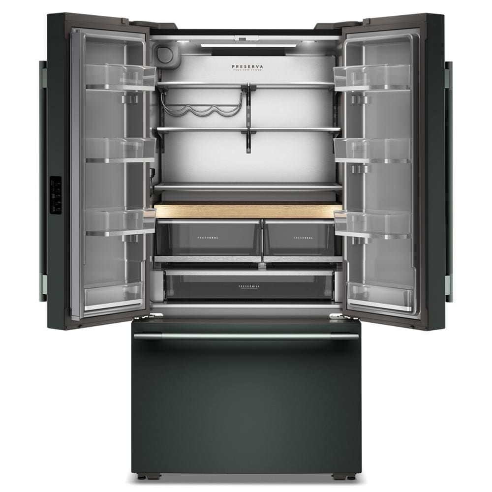 36" Counter-Depth French Door Refrigerator with Interior Dispense - (KRFC336SJP)