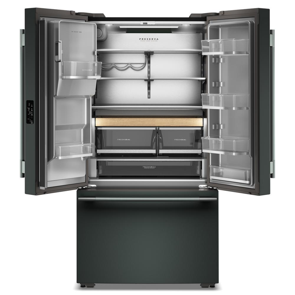 36" Counter-Depth French Door Refrigerator with Interior Dispense - (KRFC536SJP)