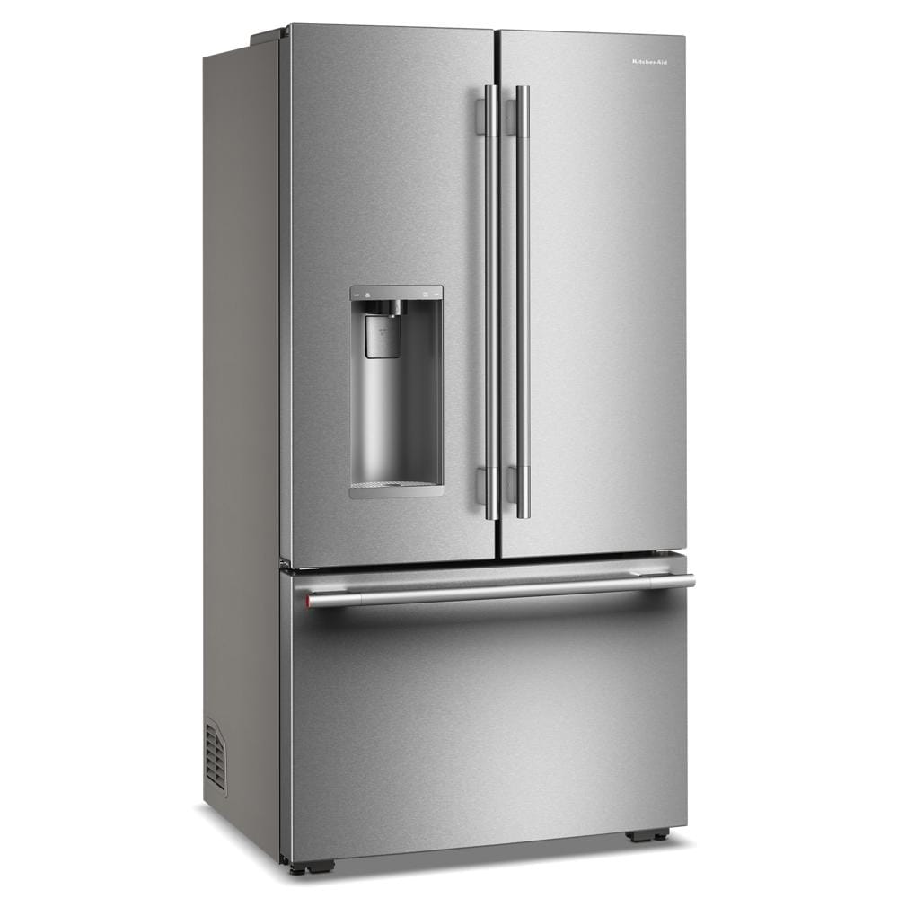 36" Counter-Depth French Door Refrigerator with Interior Dispense - (KRFC536SPS)