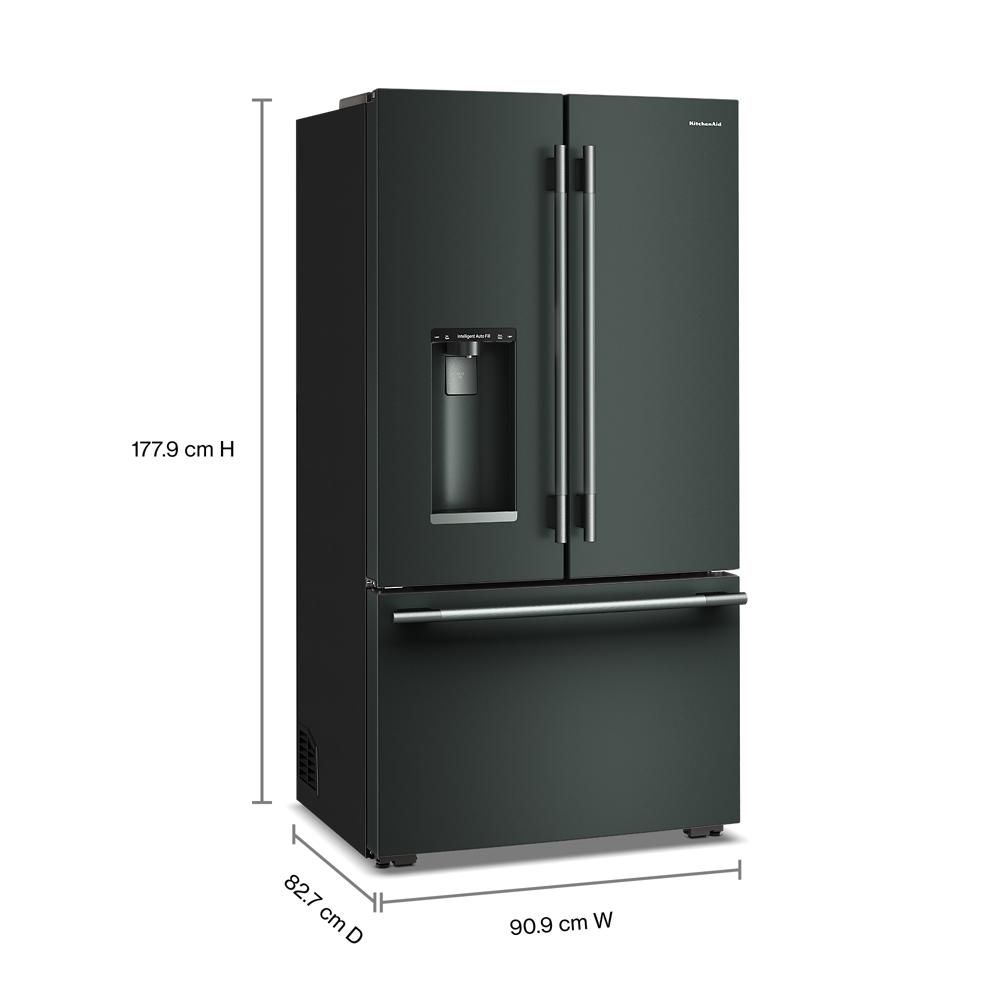 Counter-Depth French Door Refrigerator with Intelligent Auto Fill - (KRFC636SJP) -