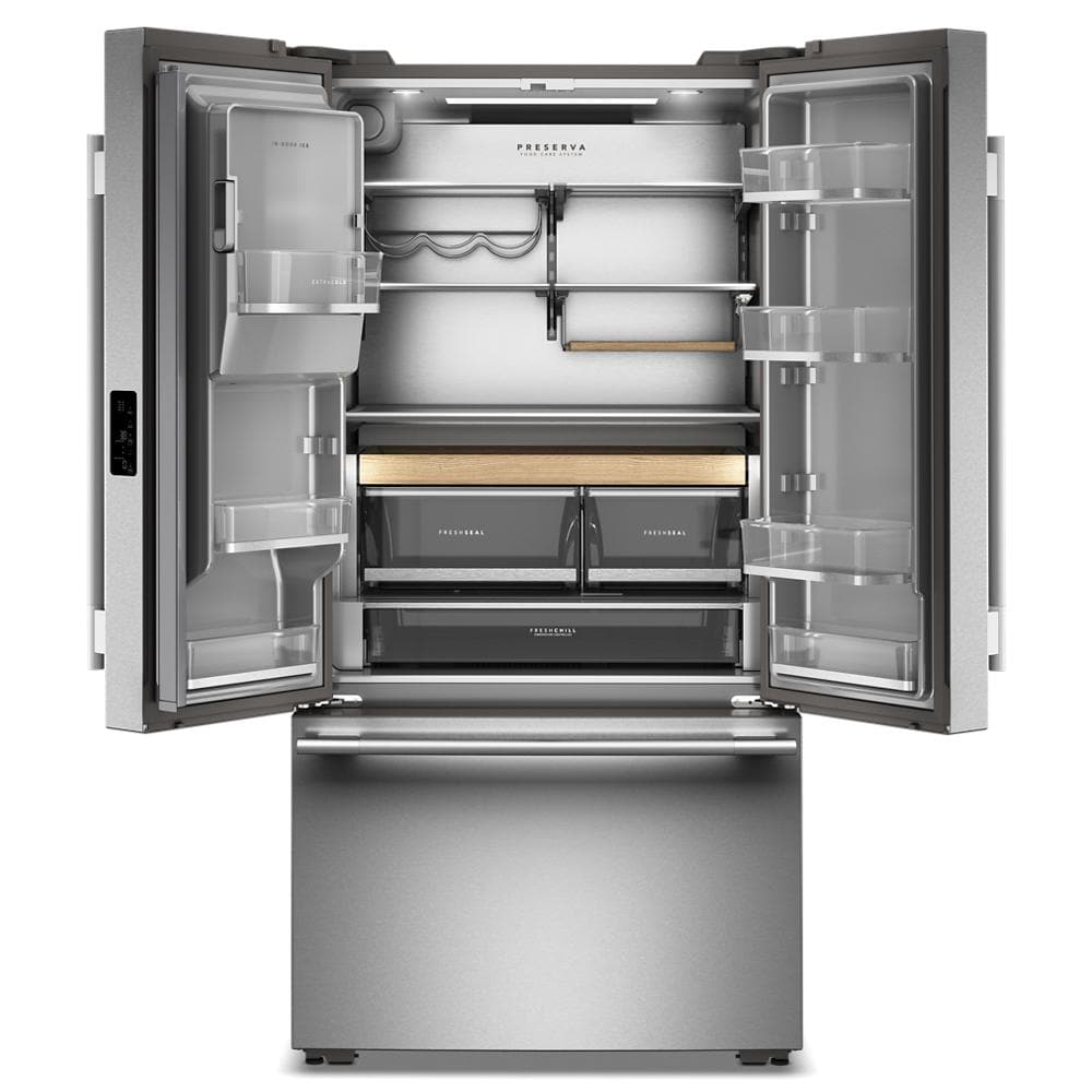 36" Counter-Depth French Door Refrigerator with Flexible Temperature Zone - (KRFC736SPS)