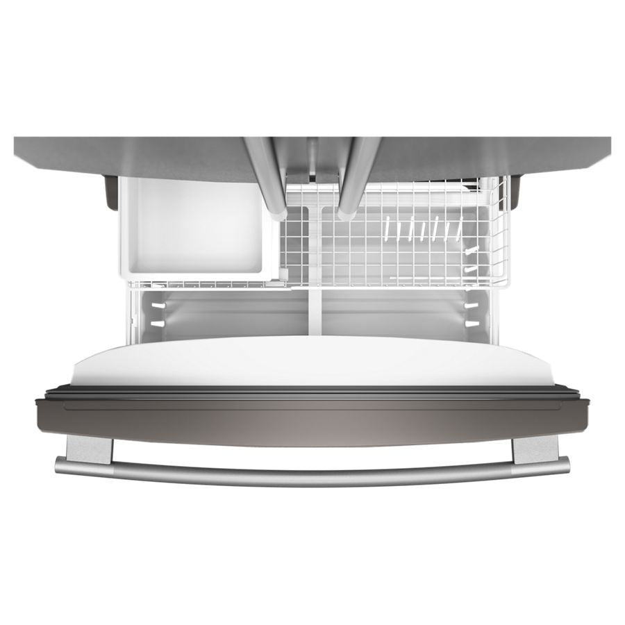 25 Cu. Ft. 36-Inch Standard-Depth French Door Refrigerator with Internal Water Dispenser - (KRFF136SPS)
