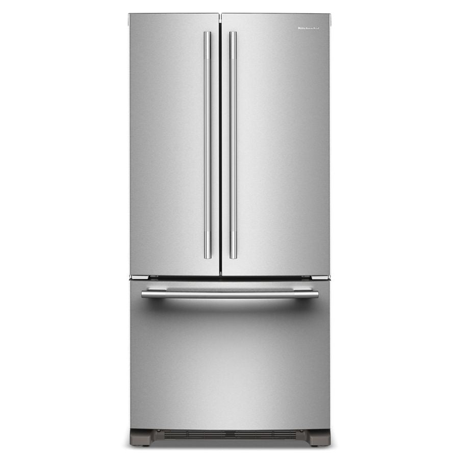 22 Cu. Ft. 33-Inch Standard-Depth French Door Refrigerator with Internal Water Dispenser - (KRFF333SPS)
