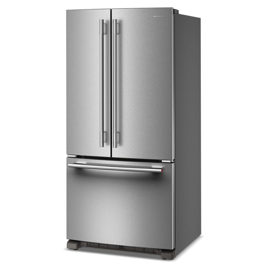 22 Cu. Ft. 33-Inch Standard-Depth French Door Refrigerator with Internal Water Dispenser - (KRFF333SPS)