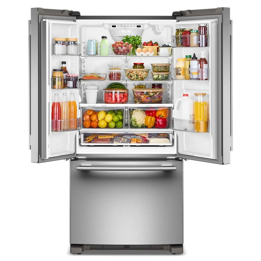 22 Cu. Ft. 33-Inch Standard-Depth French Door Refrigerator with Internal Water Dispenser - (KRFF333SPS)