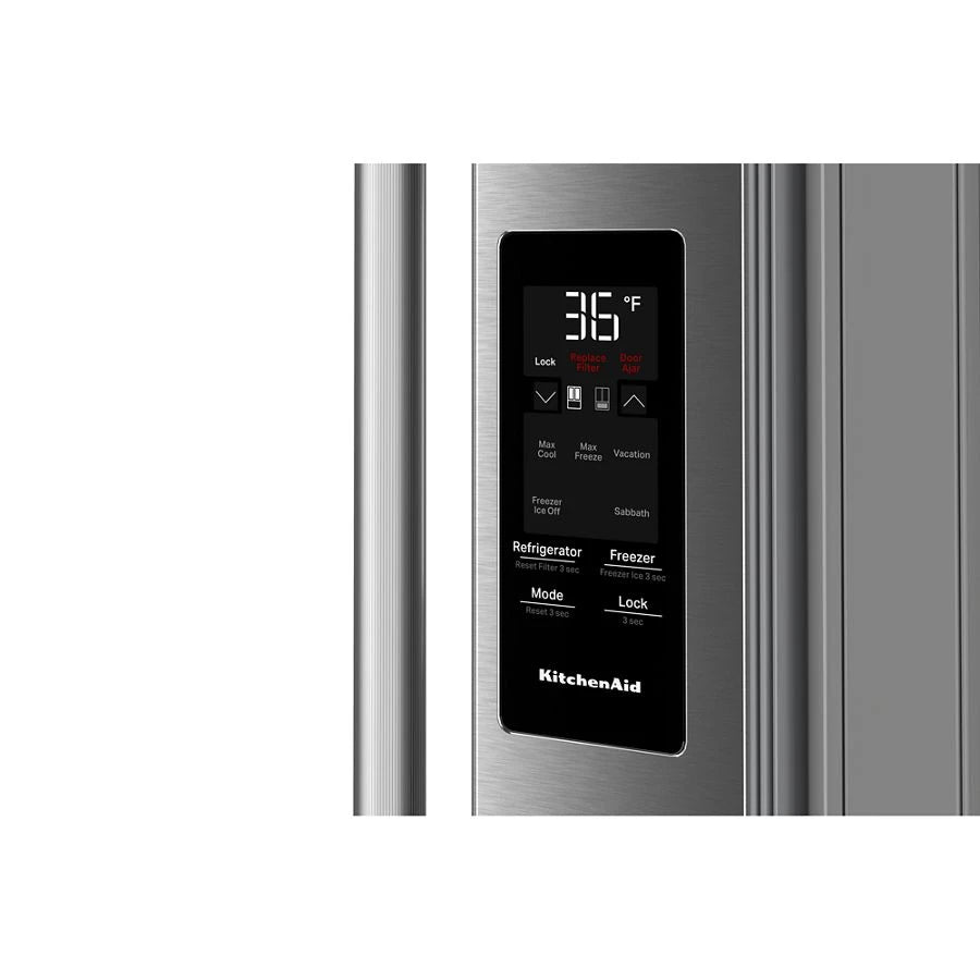 31 cu. ft. French Door Refrigerator with Interior Water and Ice - (KRFF336SPS)