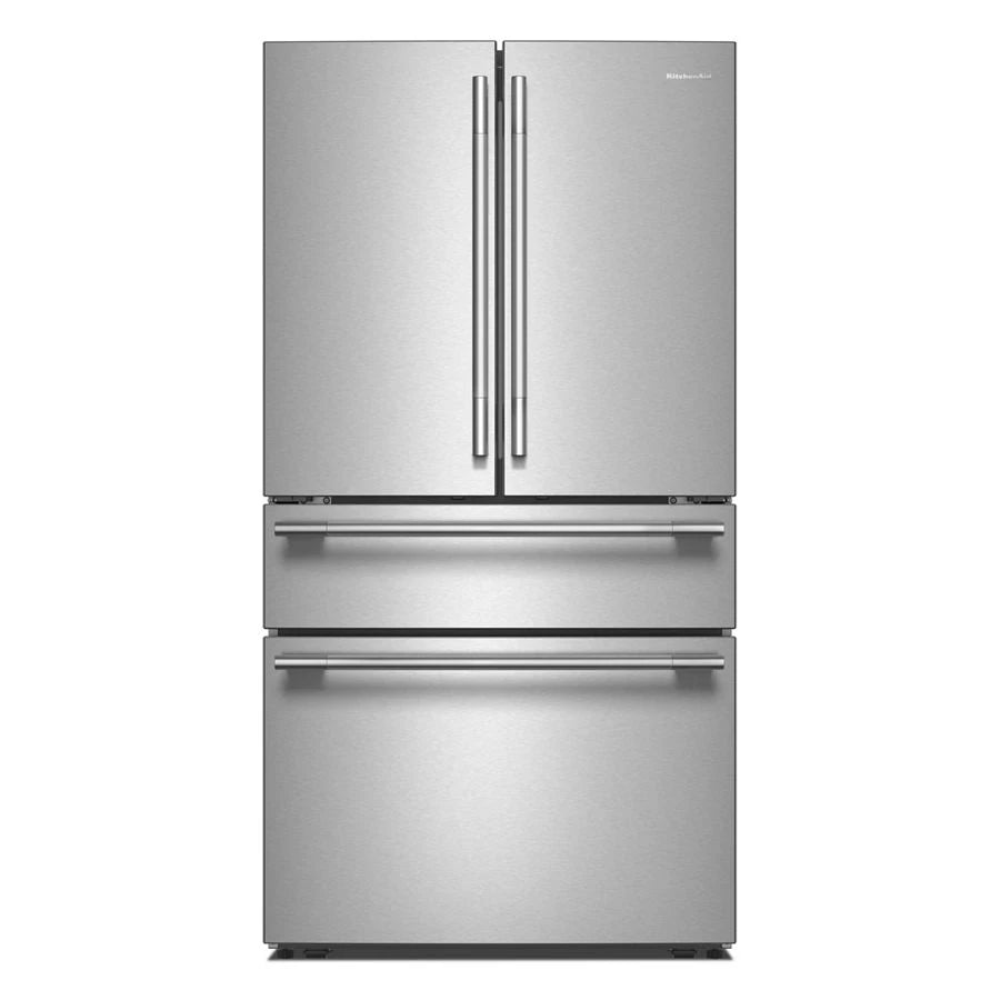 30 cu. ft. French Door Refrigerator with Interior Water and Ice and FreshChill™ Full-Width Refrigerated Drawer - (KRMF336SPS)