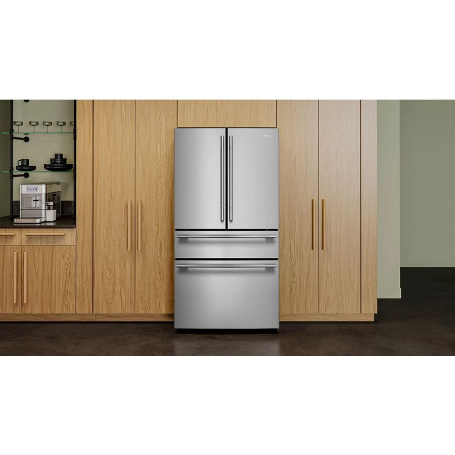 30 cu. ft. French Door Refrigerator with Interior Water and Ice and FreshChill™ Full-Width Refrigerated Drawer - (KRMF336SPS)