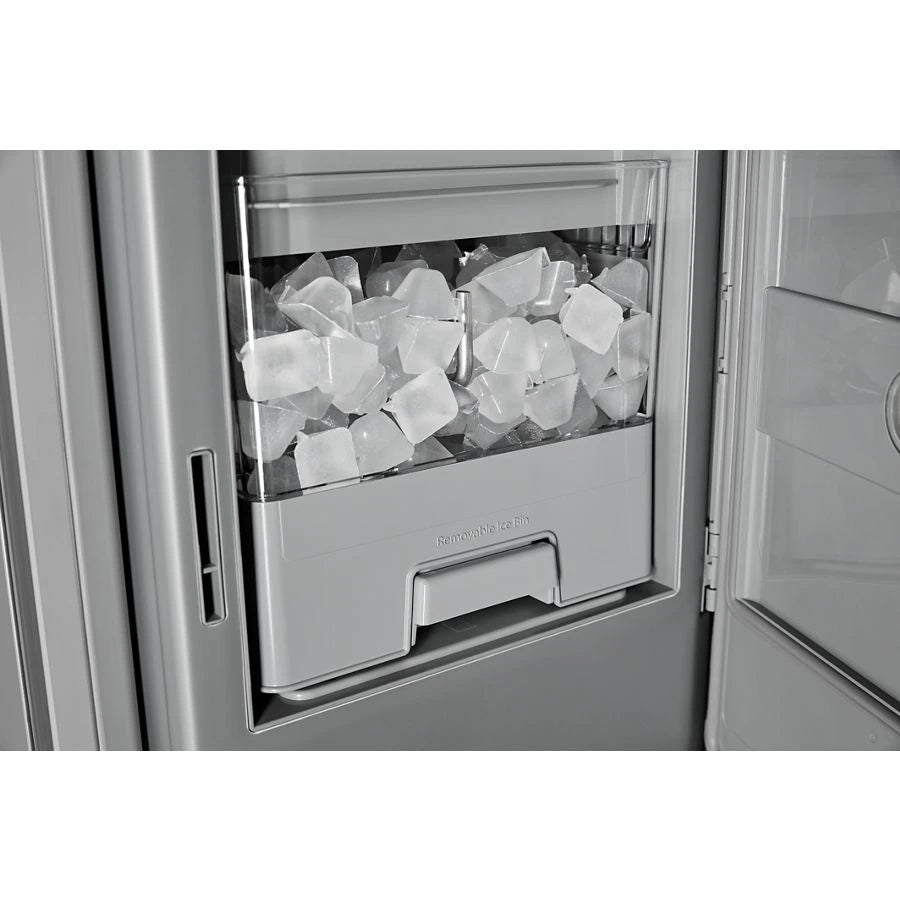 29 cu. ft. French Door Refrigerator with Exterior Water and Ice and FreshChill™ Full-Width Refrigerated Drawer - (KRMF436SBE)