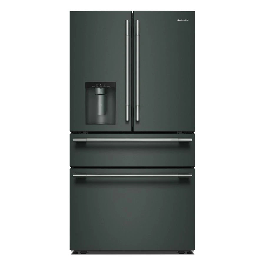 29 cu. ft. French Door Refrigerator with Exterior Water and Ice and FreshChill™ Full-Width Refrigerated Drawer - (KRMF436SJP)