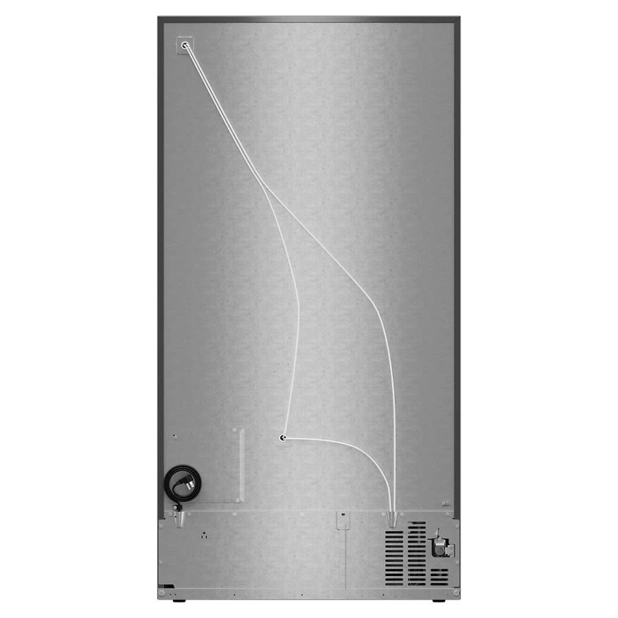 20.8 Cu. Ft. Counter-Depth Side-by-Side Refrigerator with Exterior Ice and Water Dispenser in Juniper - (KRSC536RJP)