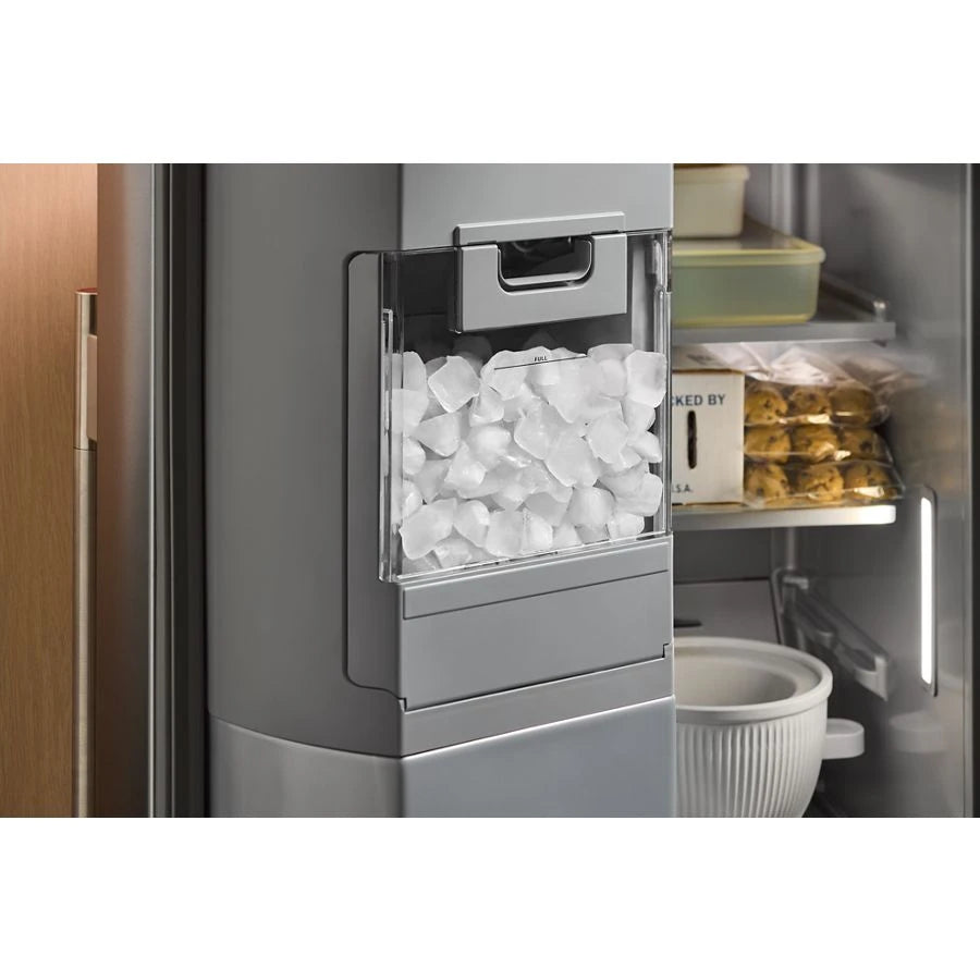 20.8 Cu. Ft. Counter-Depth Side-by-Side Refrigerator with Exterior Ice and Water Dispenser in Juniper - (KRSC536RJP)