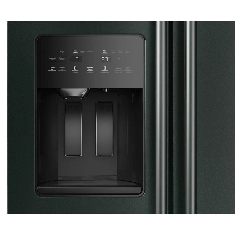 20.8 Cu. Ft. Counter-Depth Side-by-Side Refrigerator with Exterior Ice and Water Dispenser in Juniper - (KRSC536RJP)