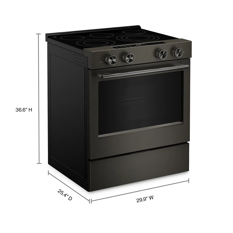 30" 5-Element Electric Slide-In Convection Range - (KSES530SBE)