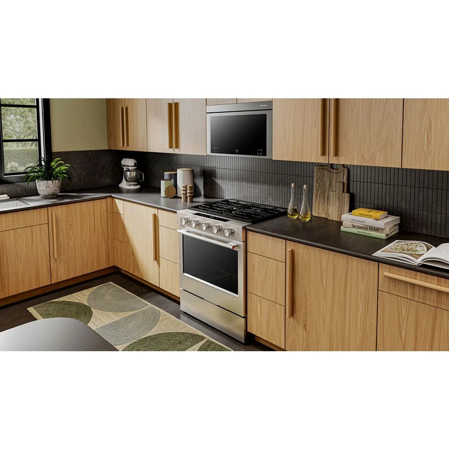 30" 5-Burner Gas Slide-In Convection Range - (KSGS530SPS)