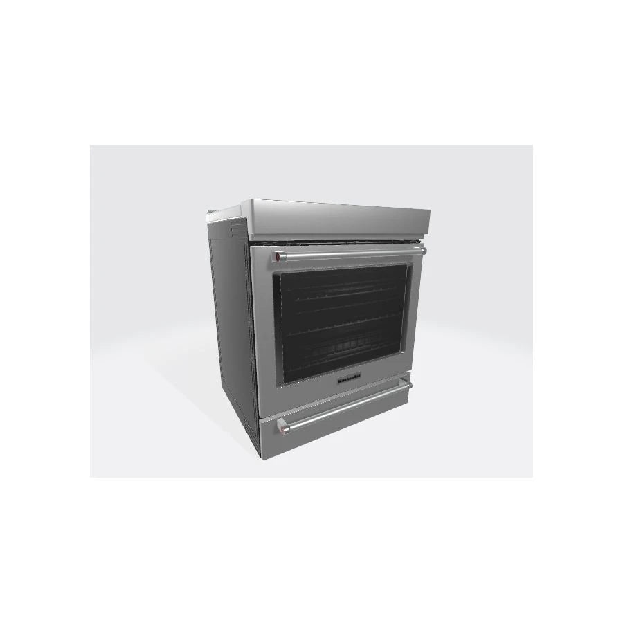 30-Inch 4-Element Induction Slide-In Convection Range with Air Fry - (KSIS730PSS) - KITCHENAID