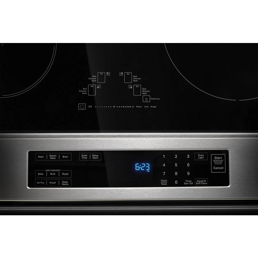 30-Inch 4-Element Induction Slide-In Convection Range with Air Fry - (KSIS730PSS) - KITCHENAID