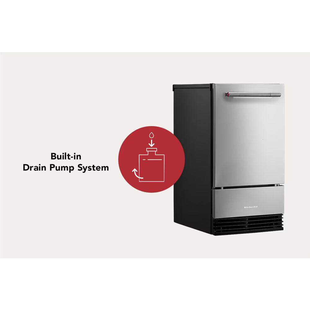 18″ Automatic Ice Maker - (KUID518SJP)