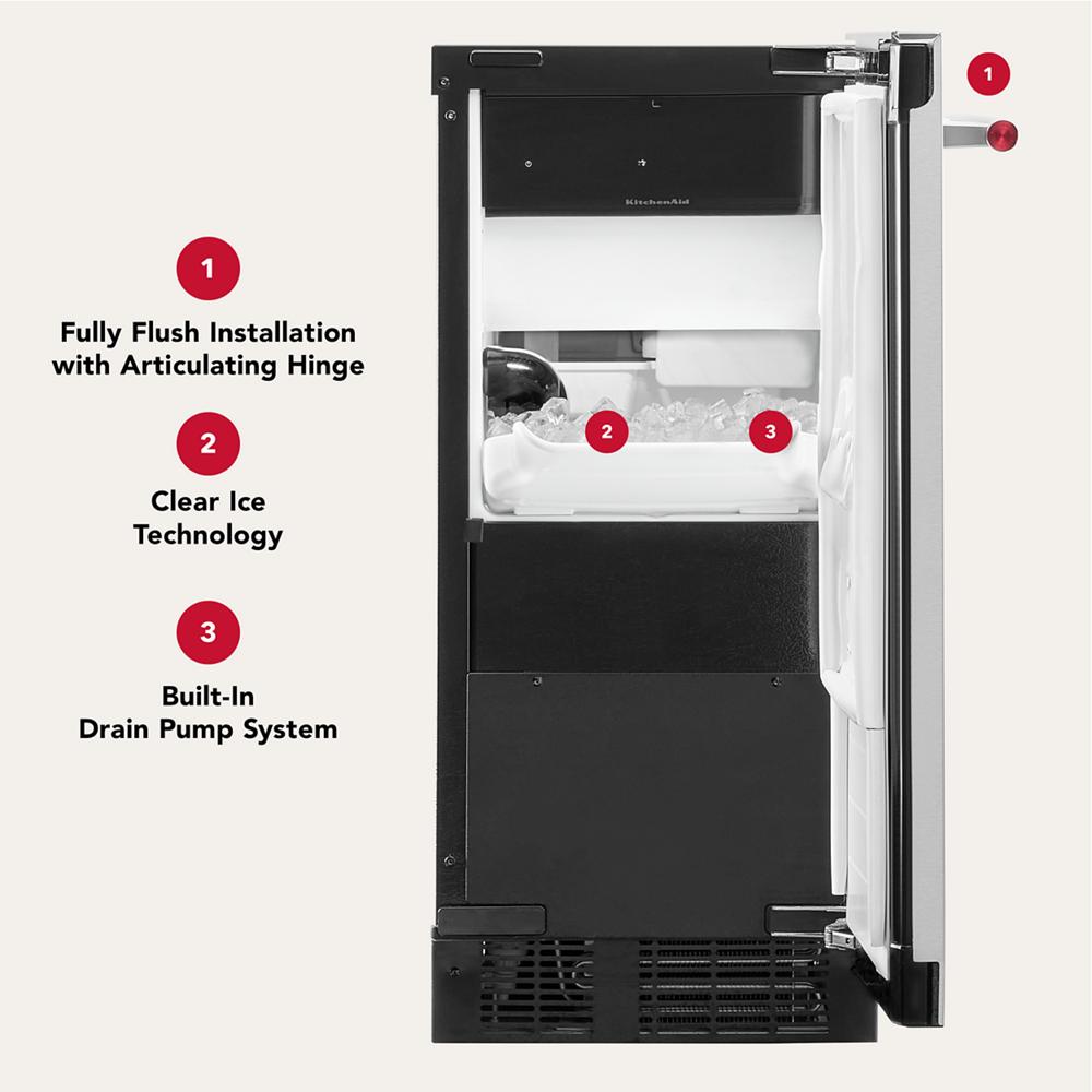 15″ Automatic Ice Maker - (KUIX515SJP)