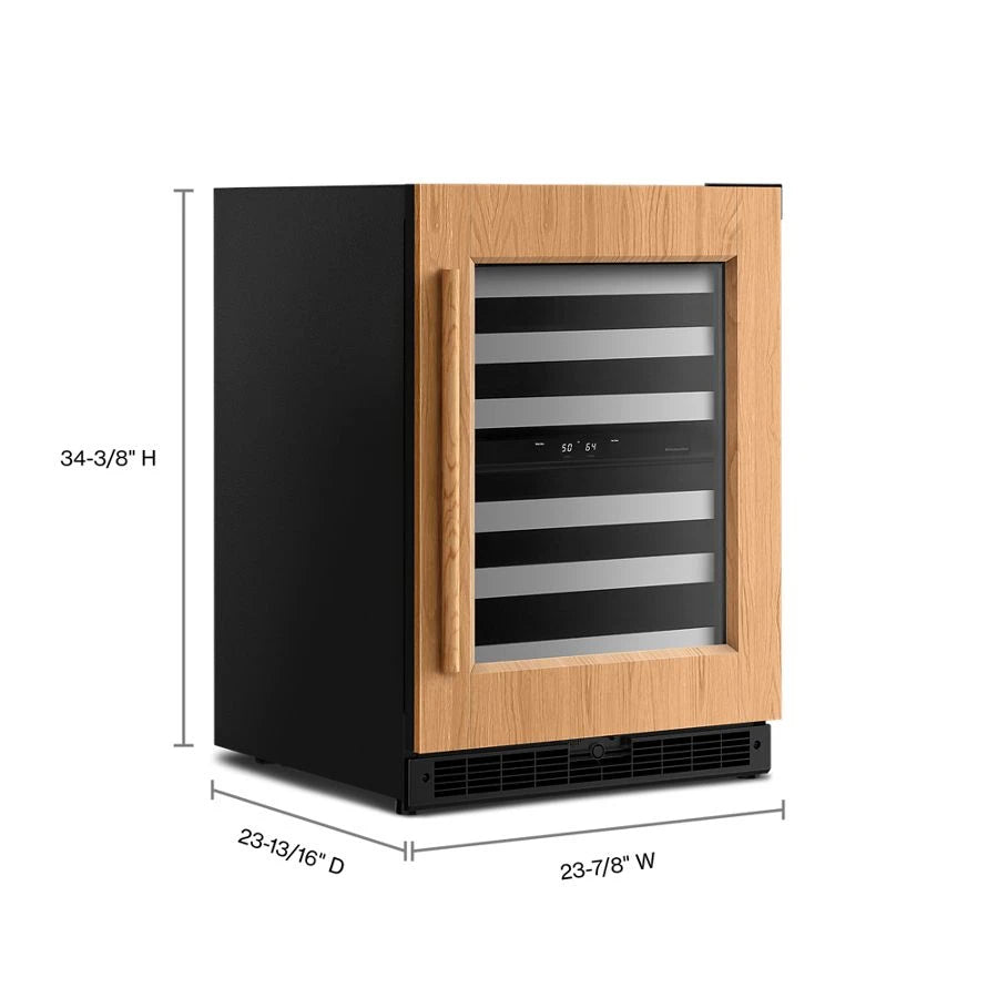 24" Panel-Ready Undercounter Wine Cellar - (KUWR324SPA)