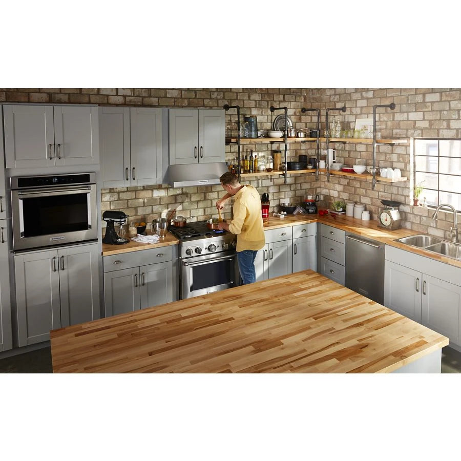 30" 585 CFM Motor Class Commercial-Style Under-Cabinet Range Hood System - (KVUC600KSS) - KITCHENAID