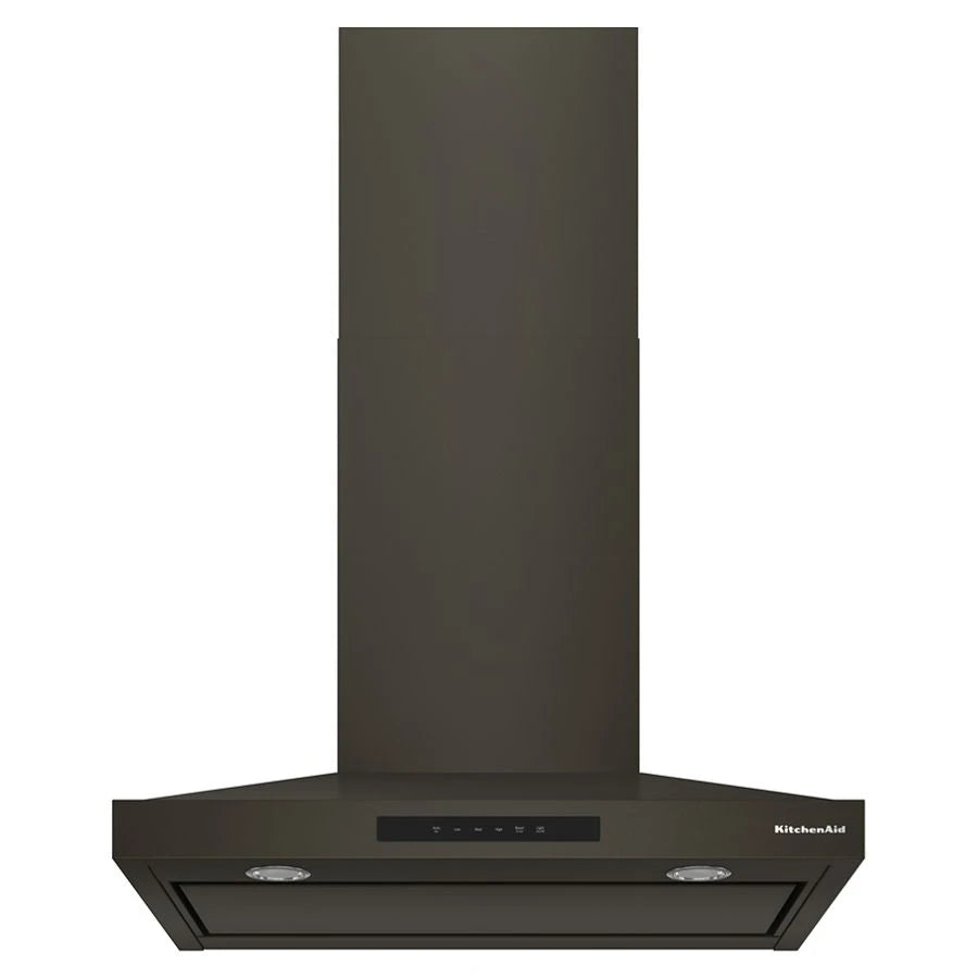KitchenAid® 30-inch Wall-Mount, 4-Speed Canopy Hood - (KVWC730SBE)