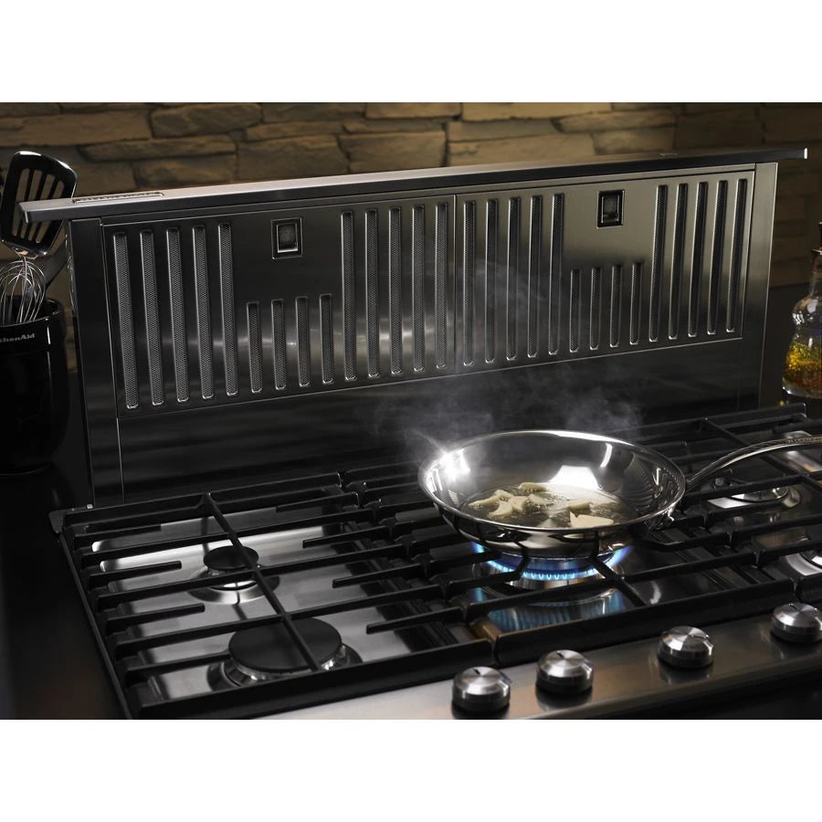 36" Retractable Downdraft Ventilation System - (KXD4636YSS) - KITCHENAID