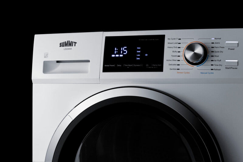24" Wide 208-240v Heat Pump Dryer - (LD2444) - SUMMIT