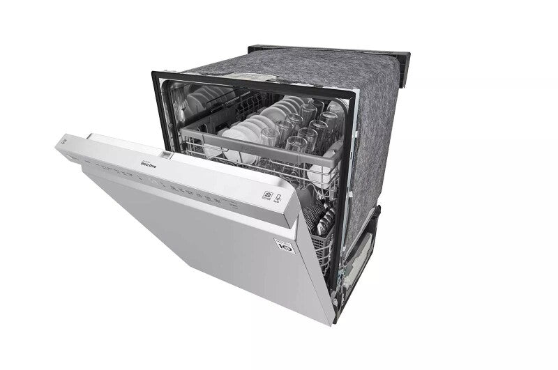 Front Control Dishwasher with QuadWash(TM) and EasyRack(TM) Plus - (LDF5545ST) - LG