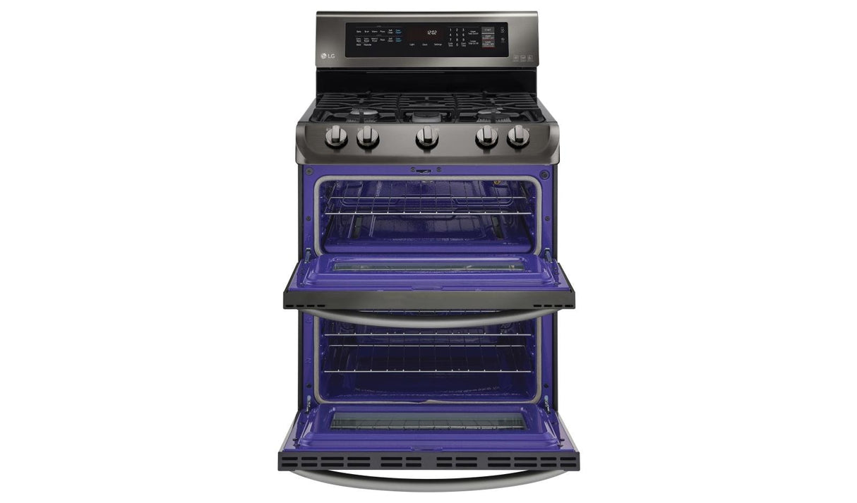 6.9 cu. ft. Gas Double Oven Range with ProBake Convection and EasyClean® - (LDG4313BD)