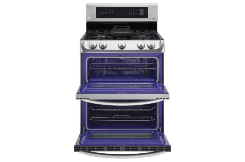 6.9 cu. ft. Gas Double Oven Range with ProBake Convection®, EasyClean® and Gliding Rack - (LDG4315ST)