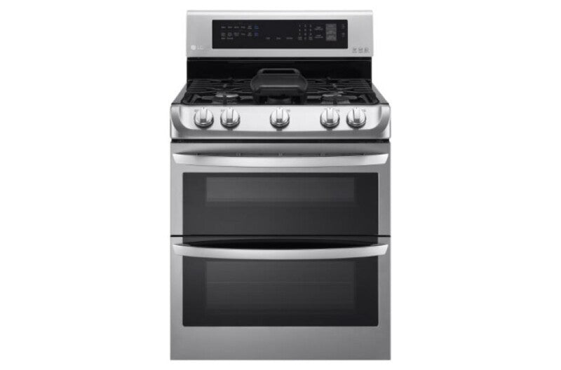 6.9 cu. ft. Gas Double Oven Range with ProBake Convection®, EasyClean® and Gliding Rack - (LDG4315ST)