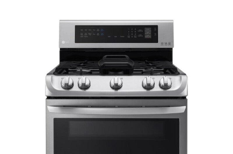 6.9 cu. ft. Gas Double Oven Range with ProBake Convection®, EasyClean® and Gliding Rack - (LDG4315ST)