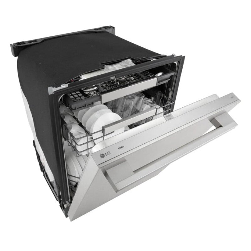 Smart Hidden Top Control Dishwasher with 1-Hour Wash & Dry, QuadWash® Pro, TrueSteam® and Dynamic Heat Dry™ w/AutoVent Dry™ - (LDNTH862S)