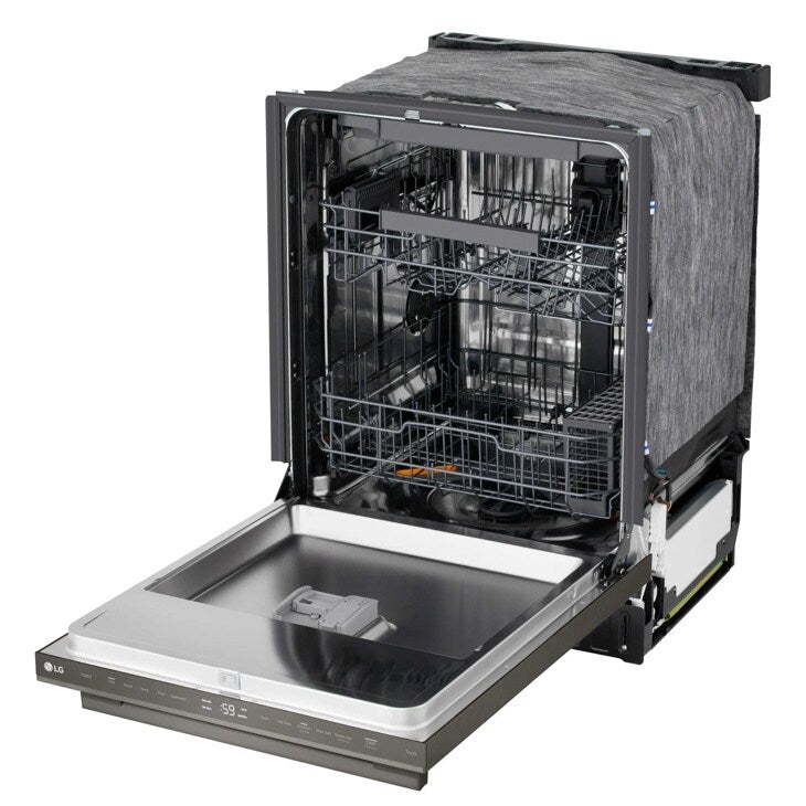 24" Top Control Dishwasher, FlushFit, 1-Hour Wash & Dry, QuadWash Pro, Towel Bar Handle - (LDNTM545D)
