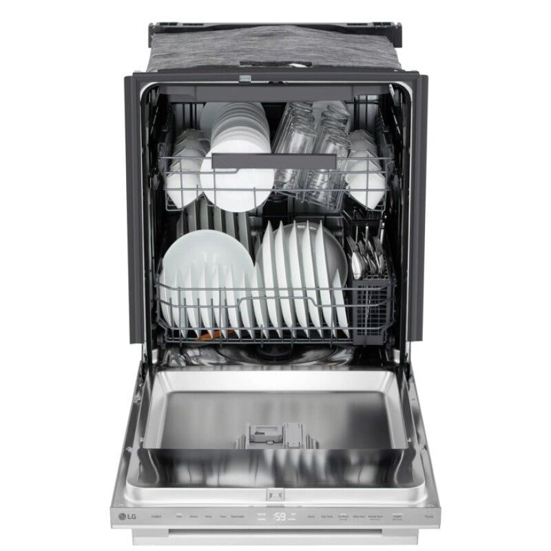 Smart FlushFit™ Top Control Dishwasher with 1-Hour Wash & Dry, QuadWash® Pro, and Dynamic Heat Dry™ w/AutoVent Dry™ - (LDNTM545S)