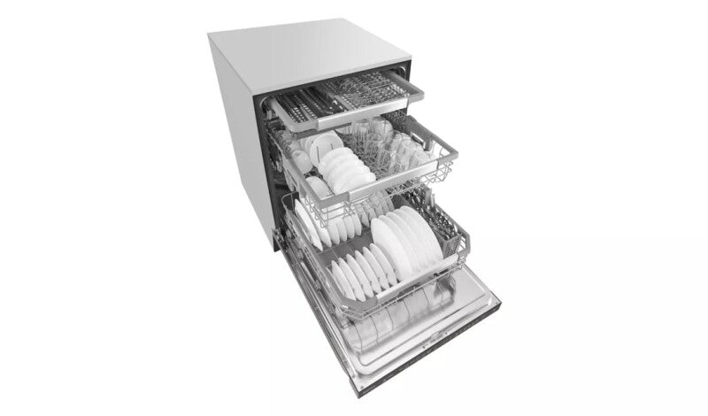 Top Control Smart wi-fi Enabled Dishwasher with QuadWash(TM) - (LDP6797BD) - LG