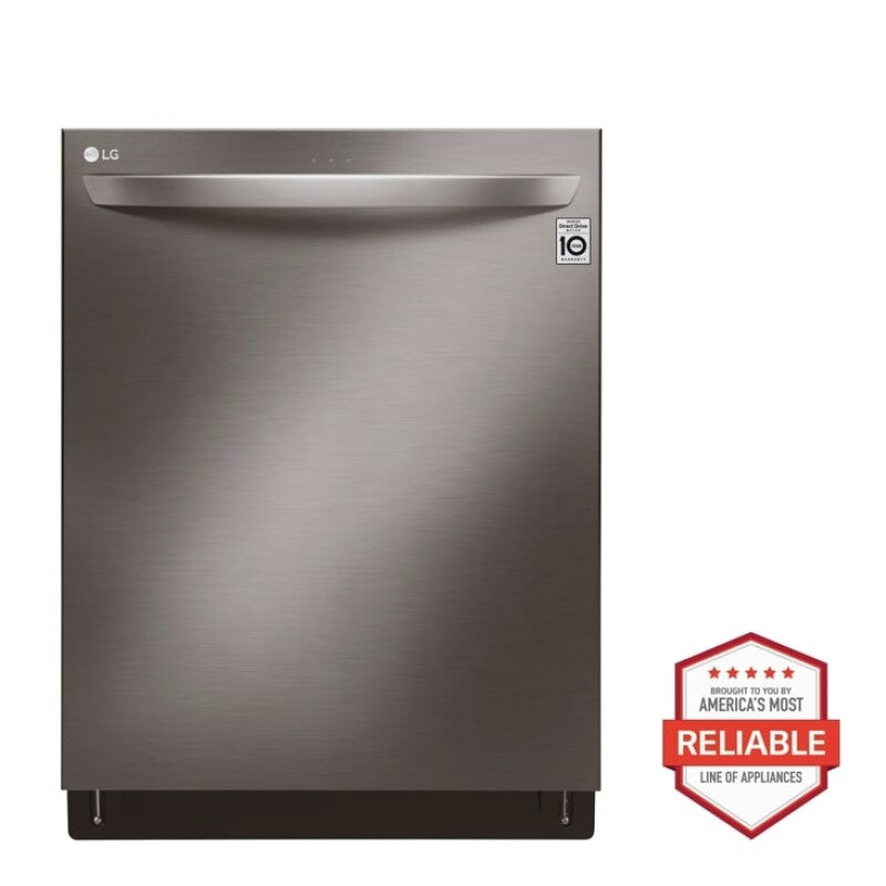 Top Control Smart wi-fi Enabled Dishwasher with QuadWash(TM) and TrueSteam(R) - (LDT6809BD) - LG