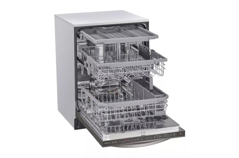 Top Control Smart wi-fi Enabled Dishwasher with QuadWash(TM) and TrueSteam(R) - (LDT6809BD) - LG